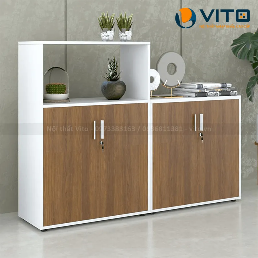 TỦ TÀI LIỆU LỬNG VITO TTLV-120-160 6 Tủ tài liệu lửng Vito TTLV120-160