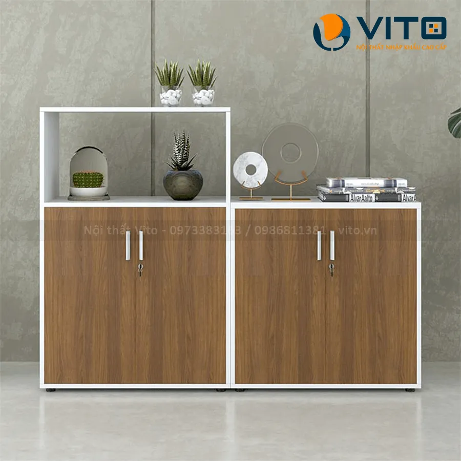 TỦ TÀI LIỆU LỬNG VITO TTLV-120-160 2 Tủ tài liệu lửng Vito TTLV120-160