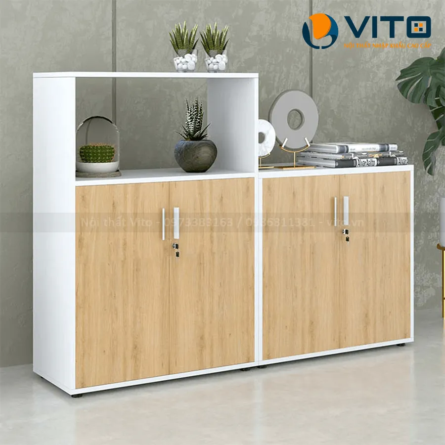 TỦ TÀI LIỆU LỬNG VITO TTLV-120-160 3 Tủ tài liệu lửng Vito TTLV120-160