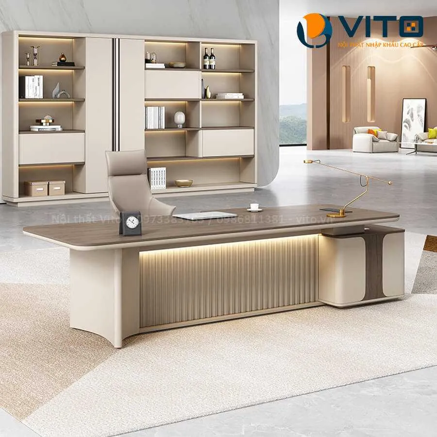 BÀN LÃNH ĐẠO NHẬP KHẨU VITO BLDV-BS3018A 3 Bàn lãnh đạo nhập khẩu Vito BLDV-BS3018A - Ảnh 3