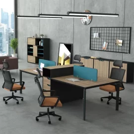 Module bàn làm việc 4 người Vito LT-03VT2712