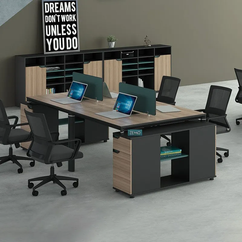 Module bàn làm việc 4 người Vito LT-07VT2812