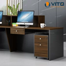 quầy lễ tân gỗ tự nhiên