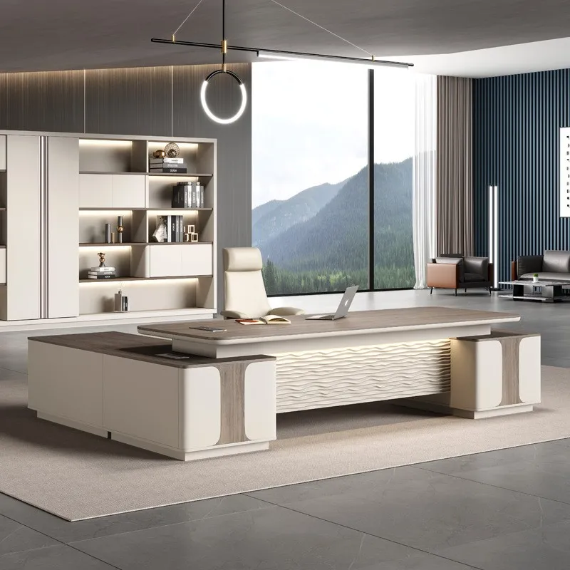 BÀN LÃNH ĐẠO NHẬP KHẨU VITO 2M4 BLDV-2418 3 Bàn lãnh đạo nhập khẩu Vito 2m4 BLDV-2418 - Ảnh 3