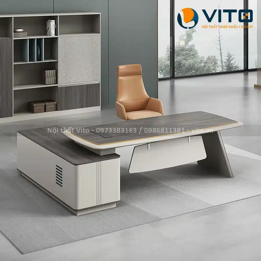 BÀN LÃNH ĐẠO NHẬP KHẨU VITO 2M BLDV-B918 17 BLDV B918 7