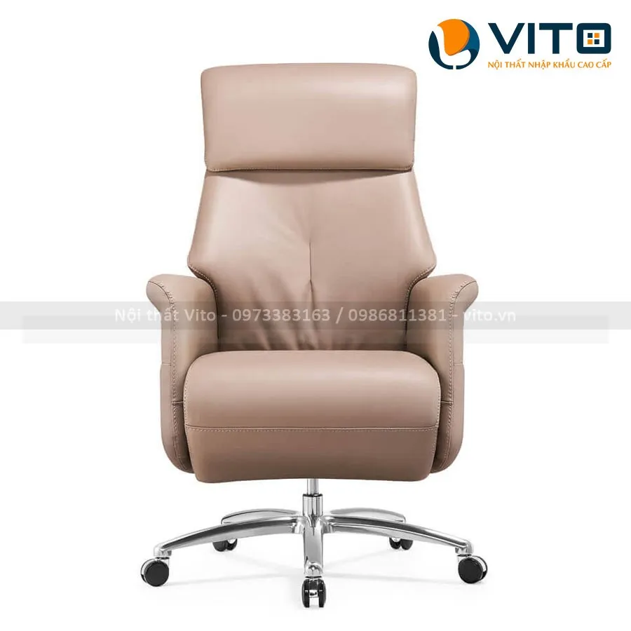 GHẾ LÃNH ĐẠO DA VITO GLDV-A830 3 Ghế lãnh đạo da Vito GLDV-A830 - Ảnh 3