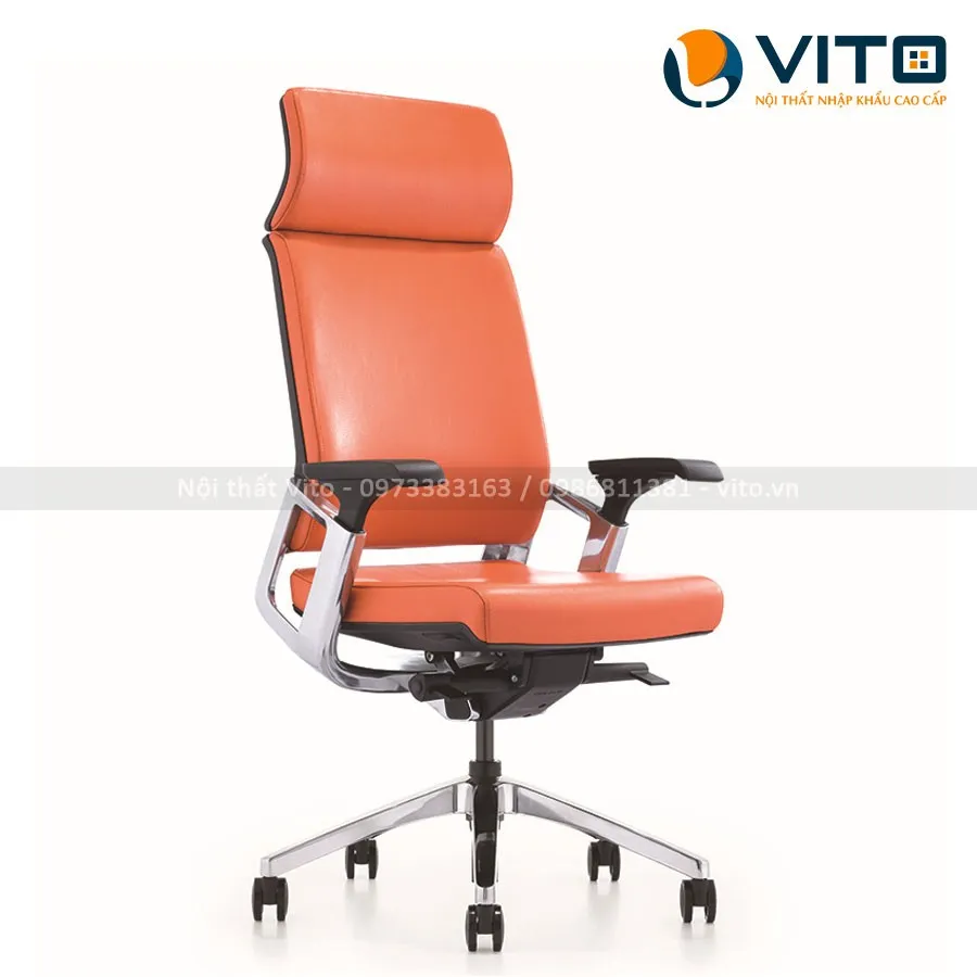 Ghế lãnh đạo da Vito GLDV-KA-01L