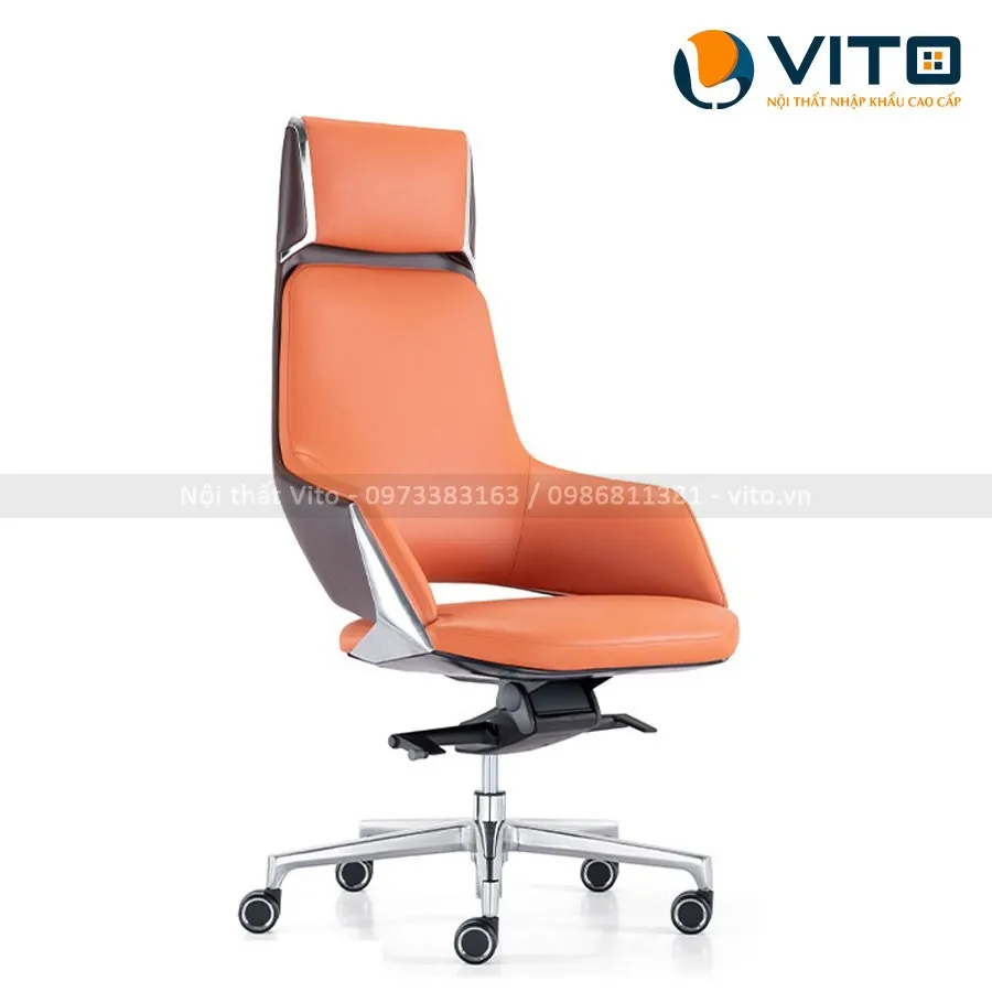 Ghế lãnh đạo da Vito GLDV-M15A