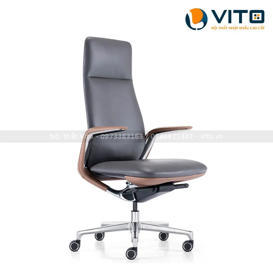 Ghế lãnh đạo da Vito GLDV-M5A