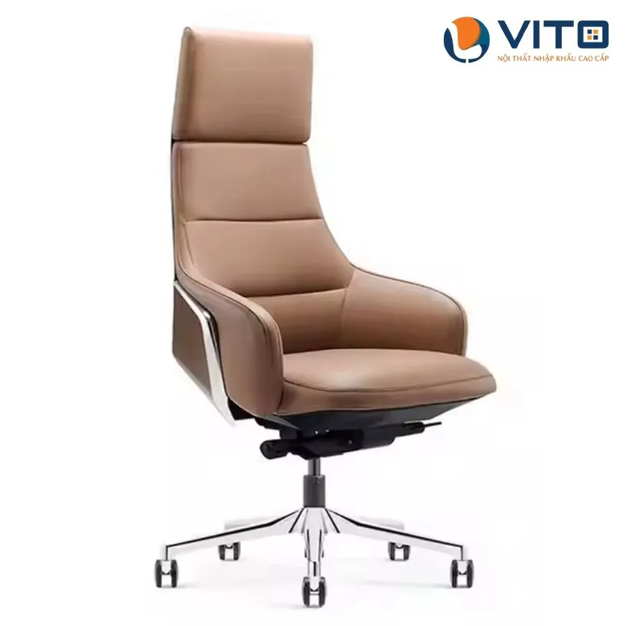 Ghế lãnh đạo da bò Vito GLDV-GW-1801A