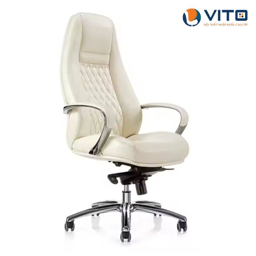 Ghế lãnh đạo da bò Vito GLDV-F185