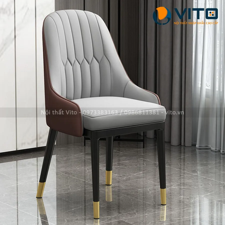 Ghế Ăn Nhập Khẩu Monet có tay GAV-NK001