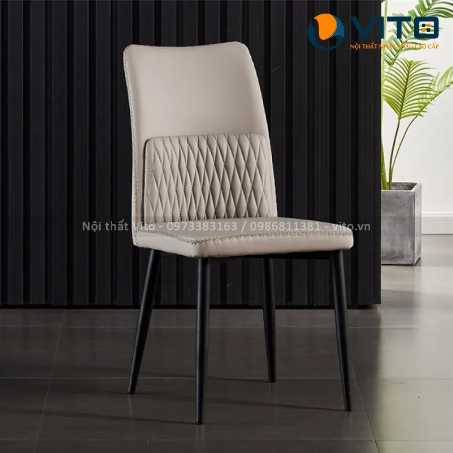 Ghế Ăn Nhập Khẩu Vito Trám Giữa GAV-NK012