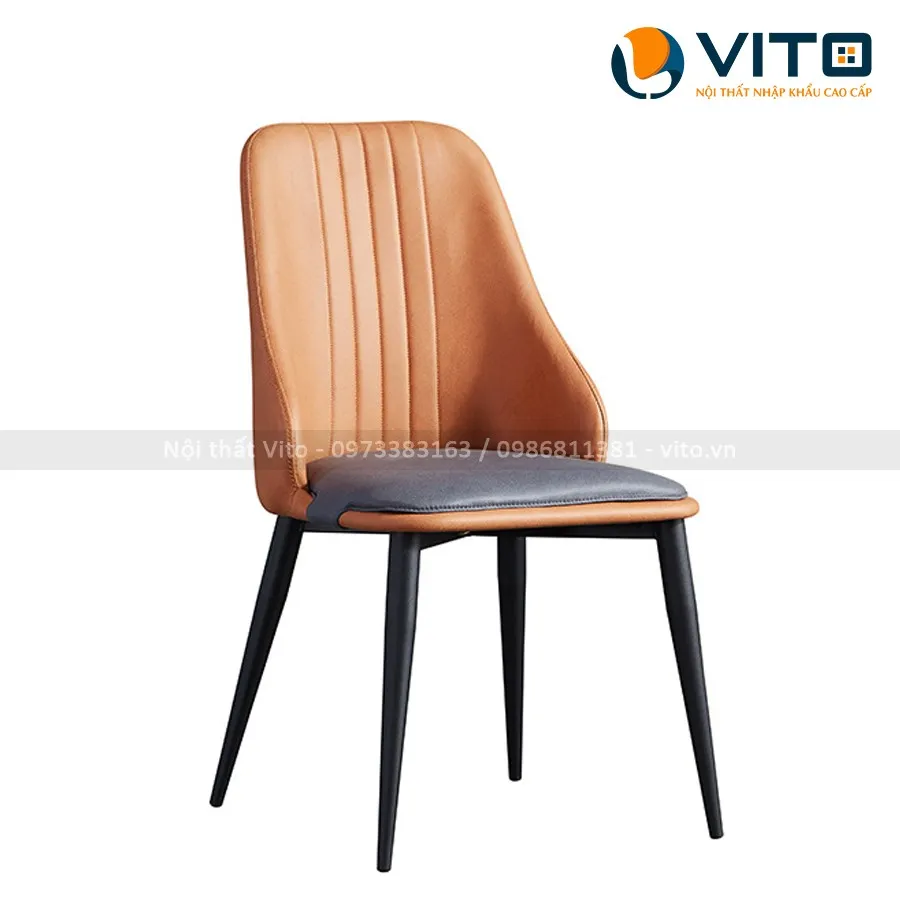 Ghế Ăn Nhập Khẩu Sheraton sọc GAV-NK011-2