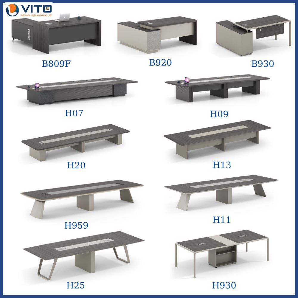 BÀN LÃNH ĐẠO VITO B959 7 Bàn lãnh đạo Vito B959 - Ảnh 7