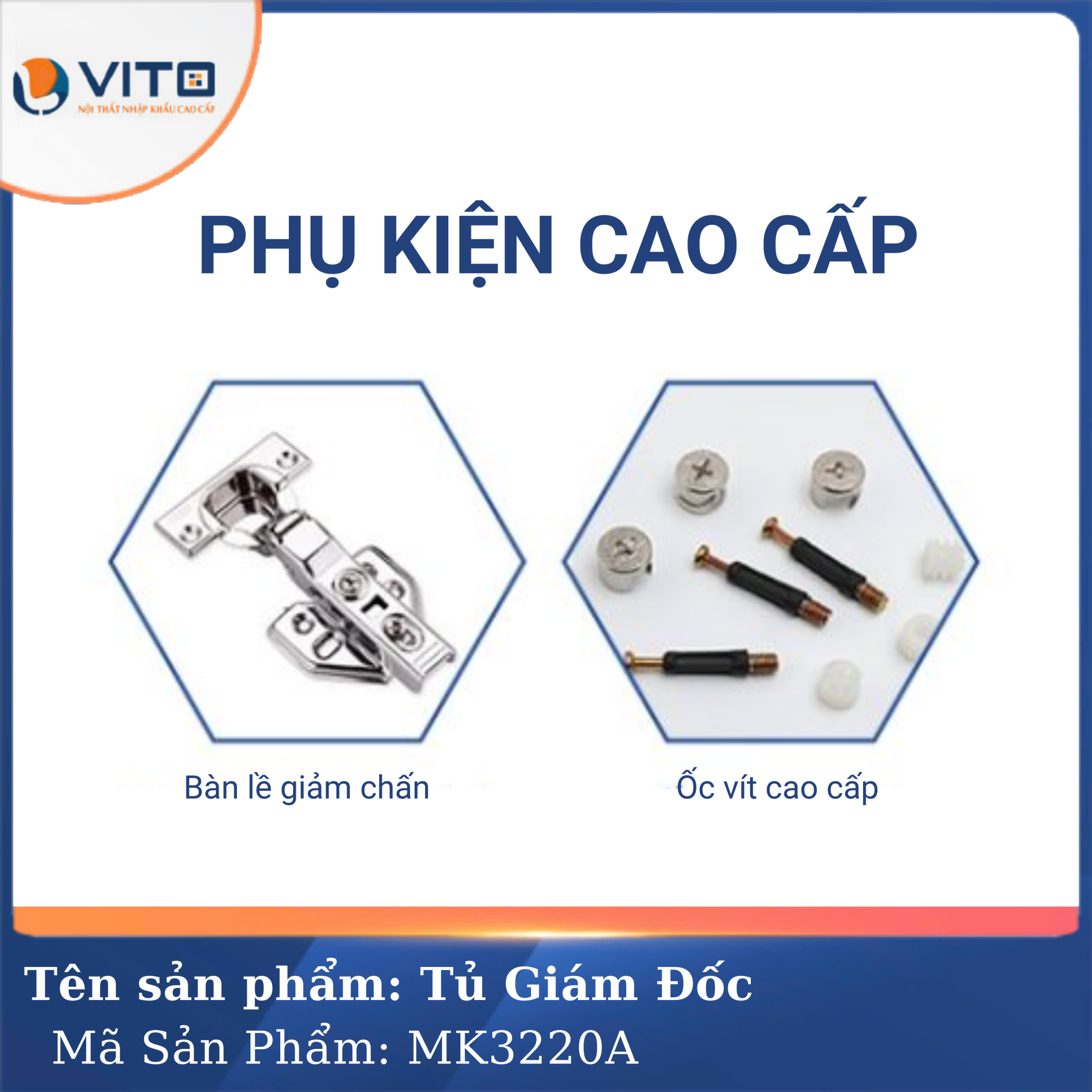 TỦ TÀI LIỆU GIÁM ĐỐC VITO MK3220A 6 Tủ tài liệu giám đốc Vito MK3220A - Ảnh 6