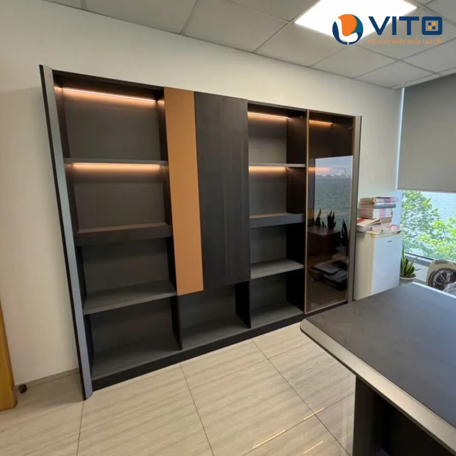 TỦ TÀI LIỆU GIÁM ĐỐC VITO MK2420A 10 Tủ tài liệu giám đốc Vito MK2420A - Ảnh 10