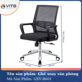 ghe xoay van phong b601 6