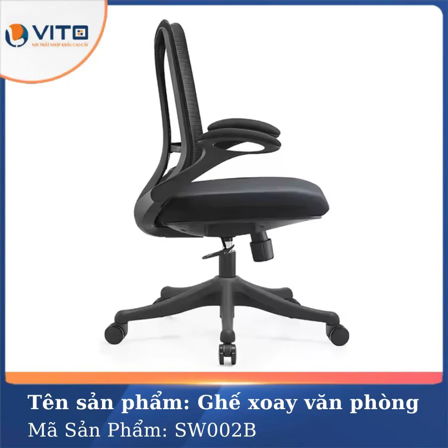 GHẾ XOAY VĂN PHÒNG VITO SW002B 3 Ghế xoay văn phòng Vito SW002B - Ảnh 3