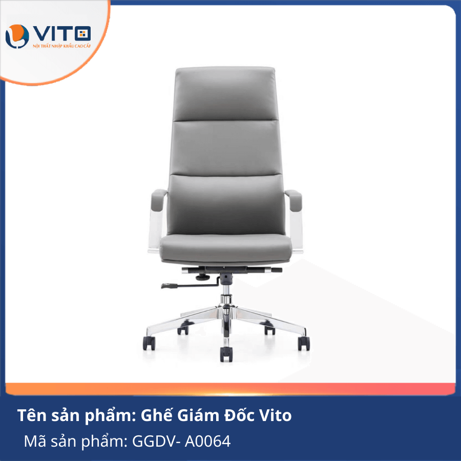 GHẾ GIÁM ĐỐC VITO GGDV-A0064 3 Ghế giám đốc Vito GGDV-A0064 - Ảnh 3
