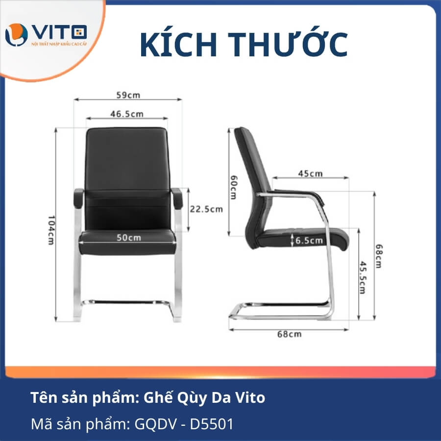 GHẾ QUỲ DA VITO GQDV – D5501 3 Ghế quỳ da VITO GQDV – D5501 - Ảnh 3