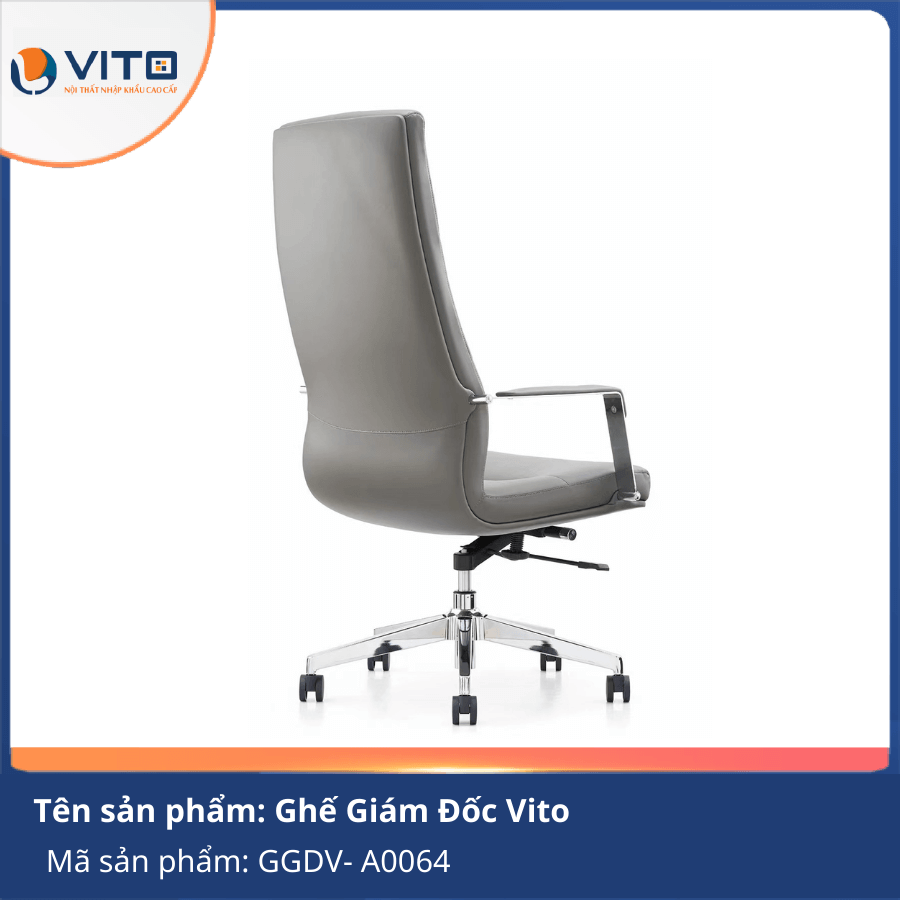 GHẾ GIÁM ĐỐC VITO GGDV-A0064 5 Ghế giám đốc Vito GGDV-A0064 - Ảnh 5