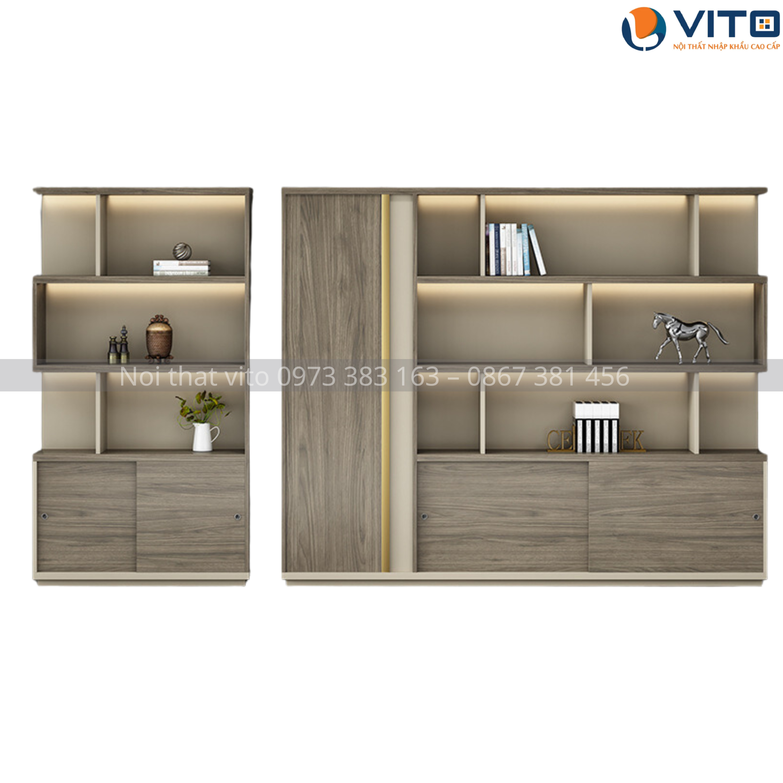 Tủ tài liệu lãnh đạo Vito TLDV-ZY-640