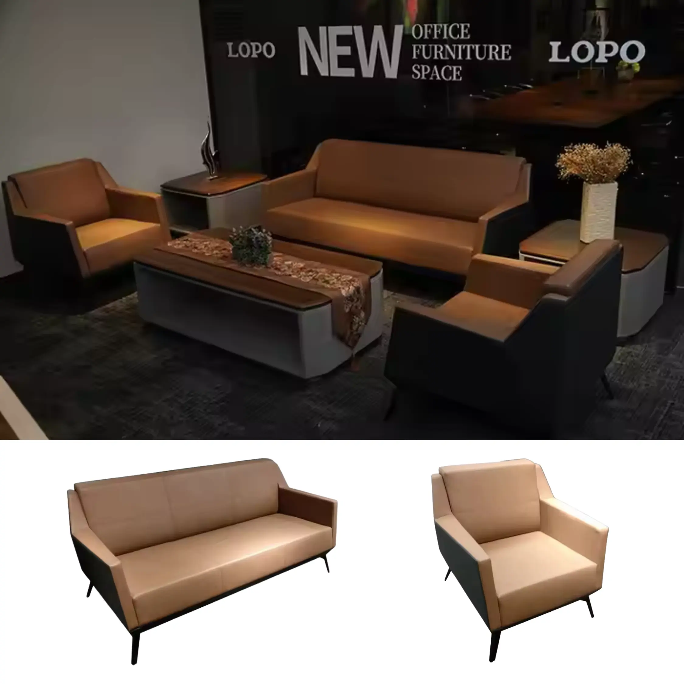 Bộ Ghế Sofa da cao cấp Vito SF210