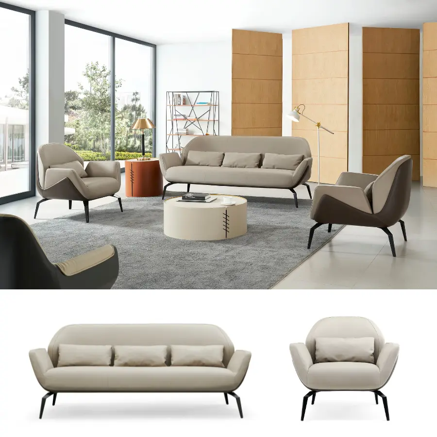 Bộ Ghế Sofa da cao cấp Vito SF218