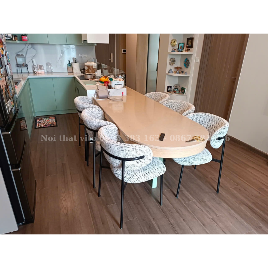 GHẾ ĂN NHẬP KHẨU MINOTTI GAV-NK2401 5 Ghế Ăn Nhập Khẩu Minotti GAV-NK2401 - Ảnh 5