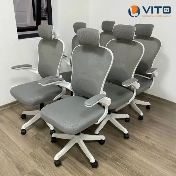 GHẾ CÔNG THÁI HỌC VITO GCTHV-RT519G 5 Ghế công thái học Vito GCTHV-RT519G - Ảnh 5