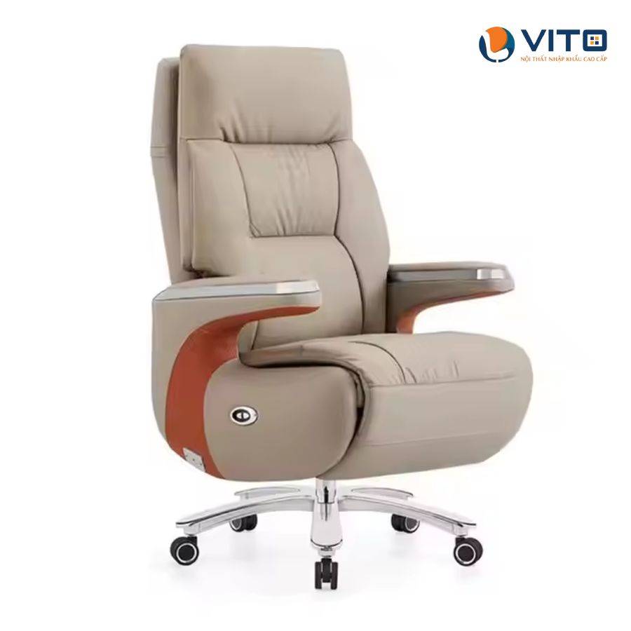 Ghế ngả cơ chế ngả điện GND-A810