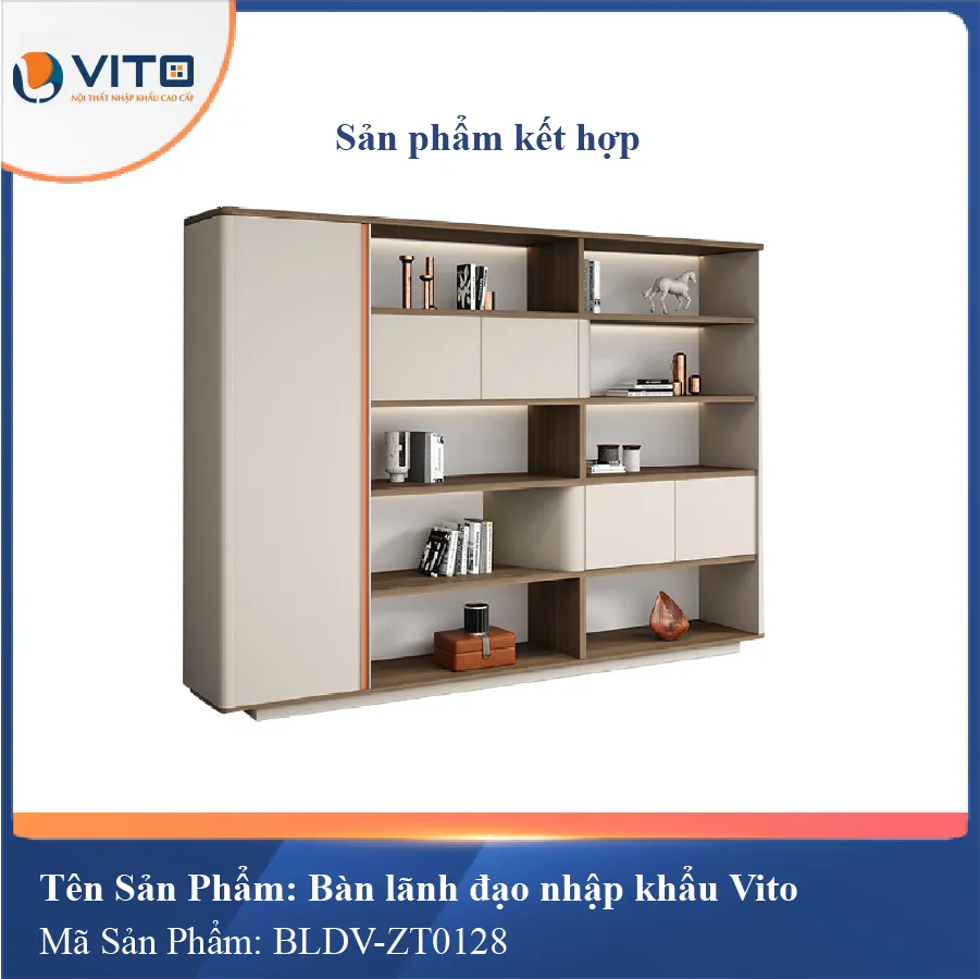 BÀN LÃNH ĐẠO NHẬP KHẨU VITO 2M4 BLDV-ZT0128 5 Bàn lãnh đạo nhập khẩu Vito 2m4 BLDV-ZT0128 - Ảnh 5