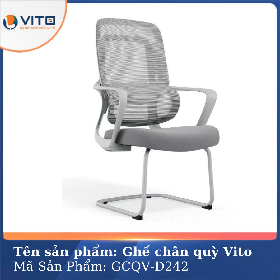 GHẾ CHÂN QUỲ VITO GCQV-D242 3 Ghế chân quỳ Vito GCQV-D242 - Ảnh 3