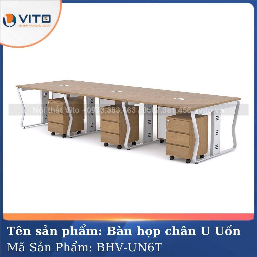 Bàn họp văn phòng chân U Uốn BHV-UN6T