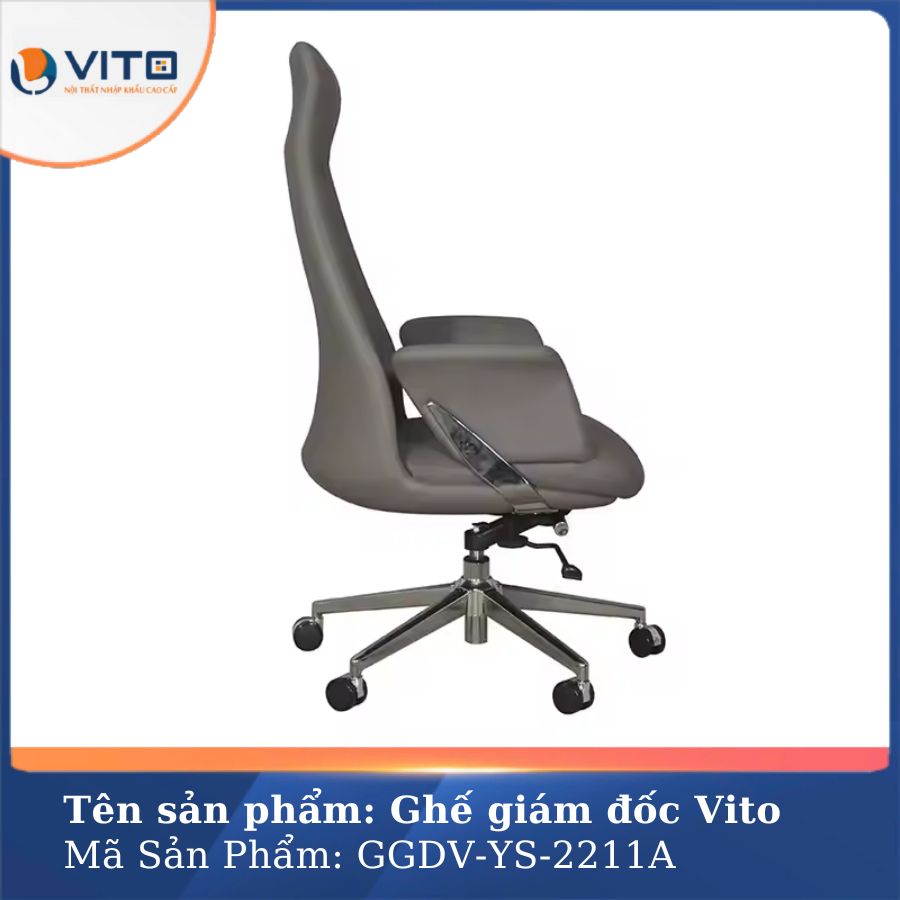 GHẾ GIÁM ĐỐC VITO GGDV-YS-2211A 3 Ghế giám đốc Vito GGDV-YS-2211A - Ảnh 3