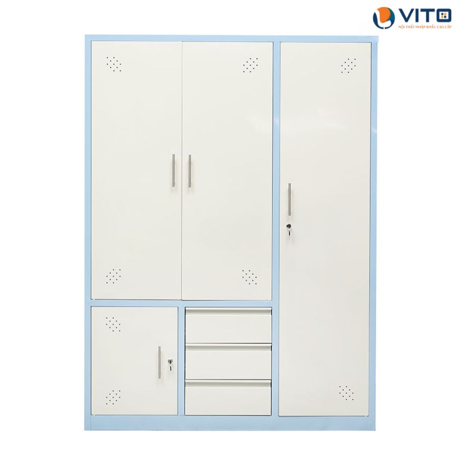 Tủ sắt đựng quần áo TSA-QA04