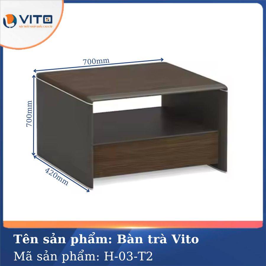 BÀN TRÀ NHẬP KHẨU H-03-T2 3 Bàn trà nhập khẩu H-03-T2 - Ảnh 3