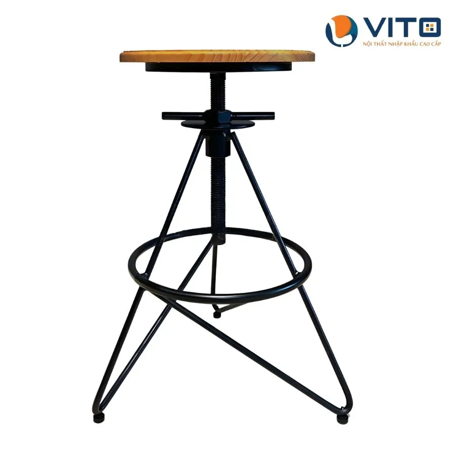 Ghế bar nhập khẩu GBV-GB33 IRON B