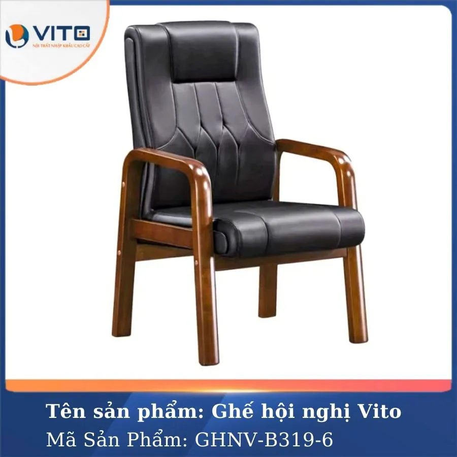 GHẾ HỘI NGHỊ VITO GHNV-B319-6 2 Ghế hội nghị Vito GHNV-B319-6 - Ảnh 2