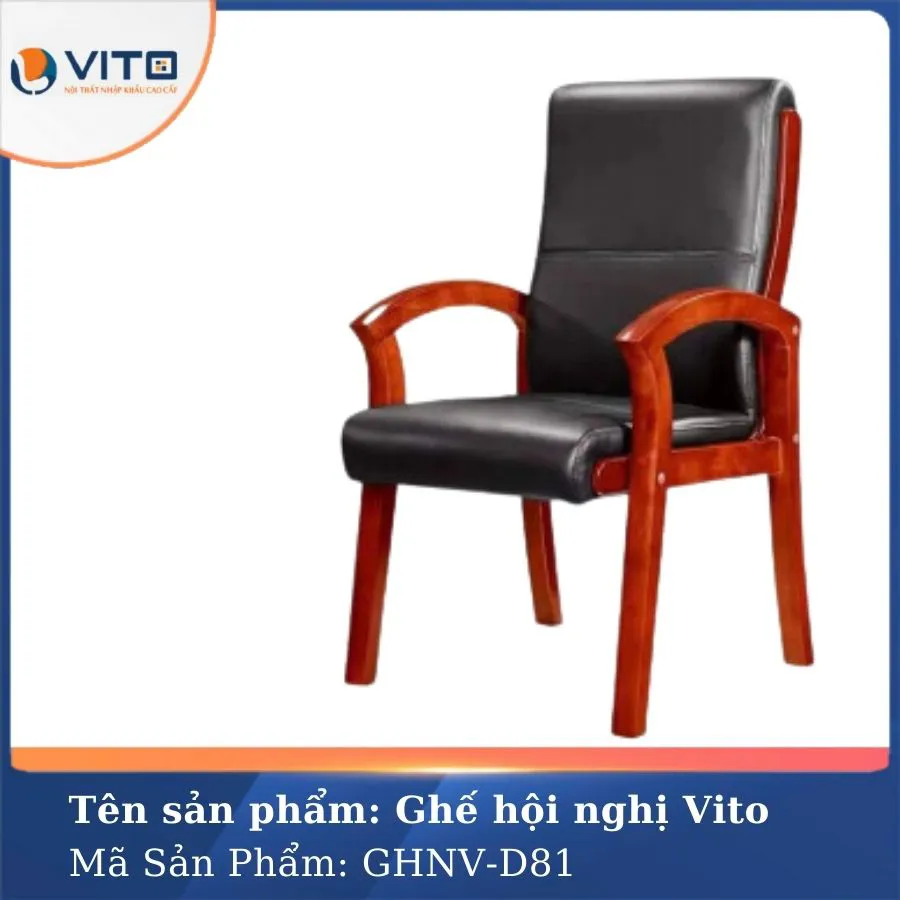 GHẾ HỘI NGHỊ VITO GHNV-D81 4 Ghế hội nghị Vito GHNV-D81 - Ảnh 4