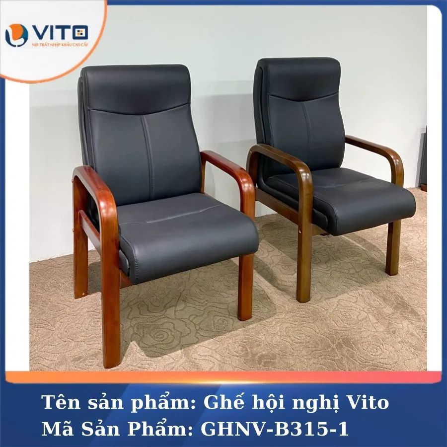 GHẾ HỘI NGHỊ VITO GHNV-B315-1 4 Ghế hội nghị Vito GHNV-B315-1 - Ảnh 4
