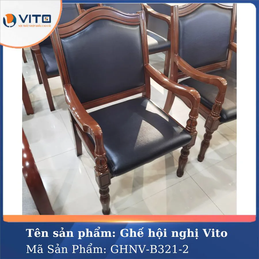 GHẾ HỘI NGHỊ VITO GHNV-B321-2 7 Ghế hội nghị Vito GHNV-B321-2 - Ảnh 7