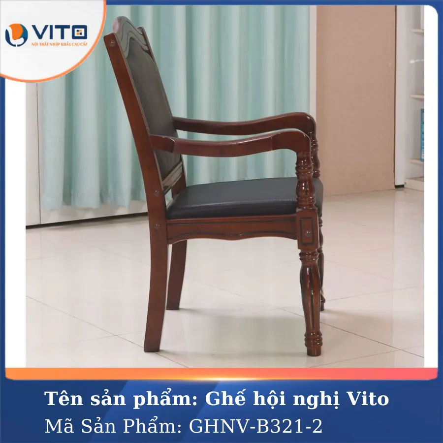 GHẾ HỘI NGHỊ VITO GHNV-B321-2 4 Ghế hội nghị Vito GHNV-B321-2 - Ảnh 4