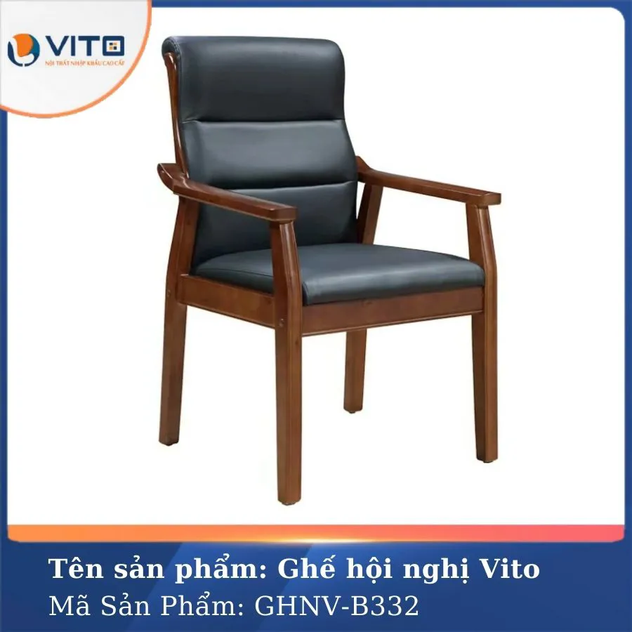 GHẾ HỘI NGHỊ VITO GHNV-B332 3 Ghế hội nghị Vito GHNV-B332 - Ảnh 3