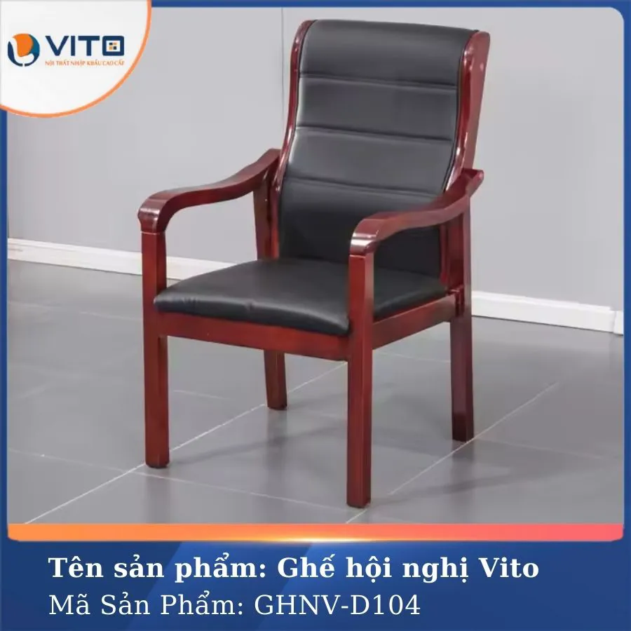 GHẾ HỘI NGHỊ VITO GHNV-D104 4 Ghế hội nghị Vito GHNV-D104 - Ảnh 4