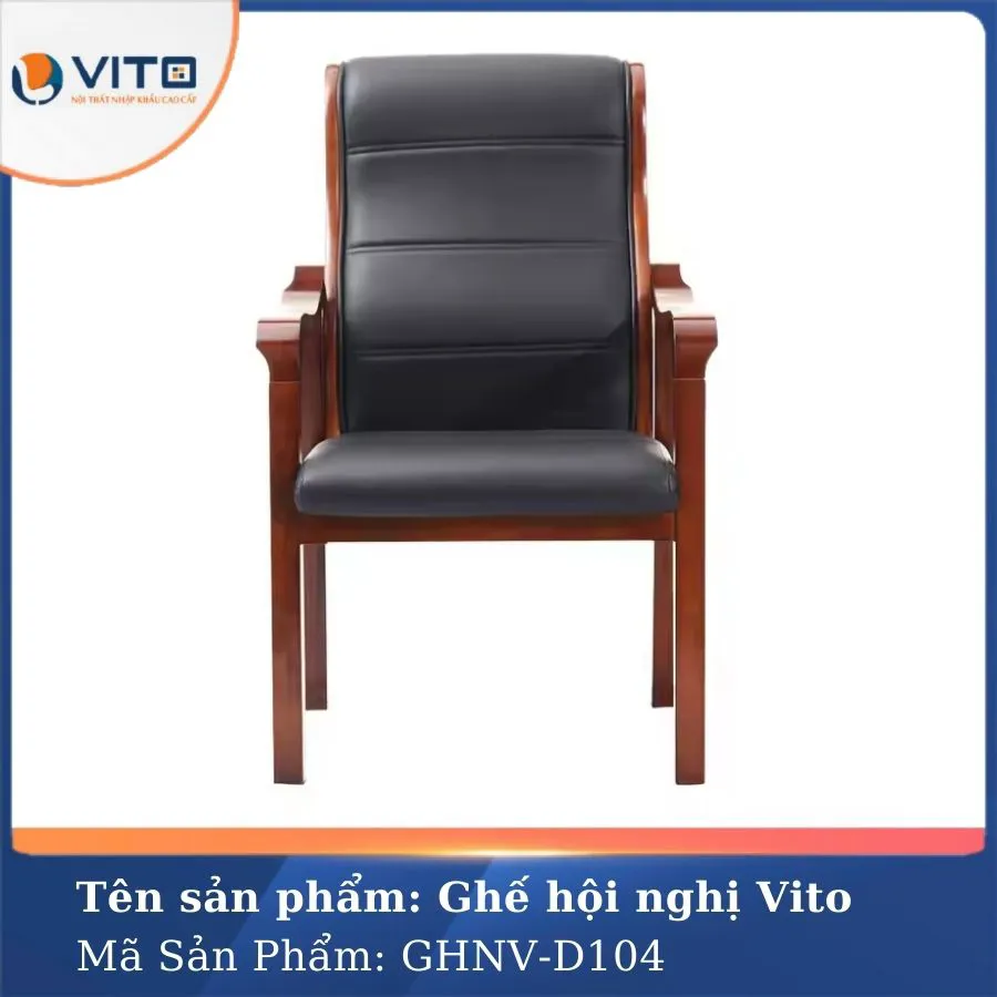 GHẾ HỘI NGHỊ VITO GHNV-D104 2 Ghế hội nghị Vito GHNV-D104 - Ảnh 2