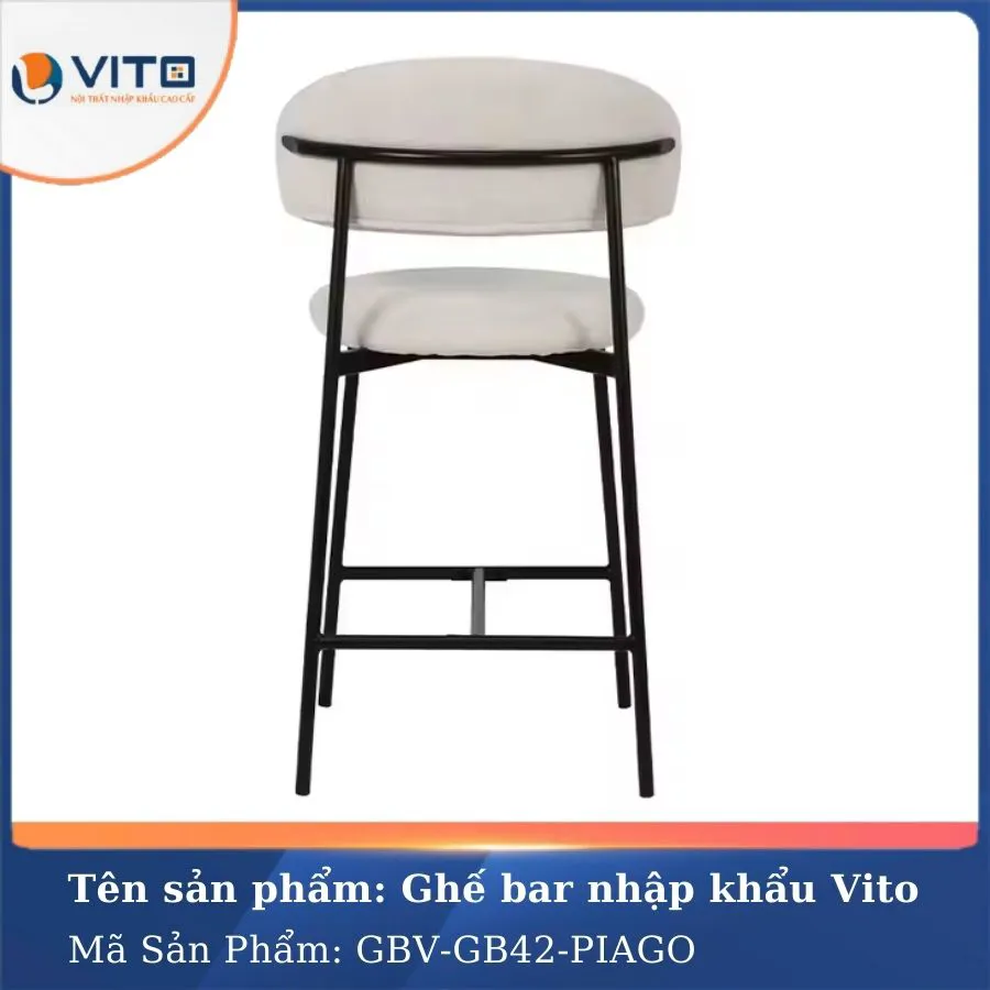 GHẾ BAR GBV-GB42 PIAGO 5 Ghế bar GBV-GB42 PIAGO - Ảnh 5