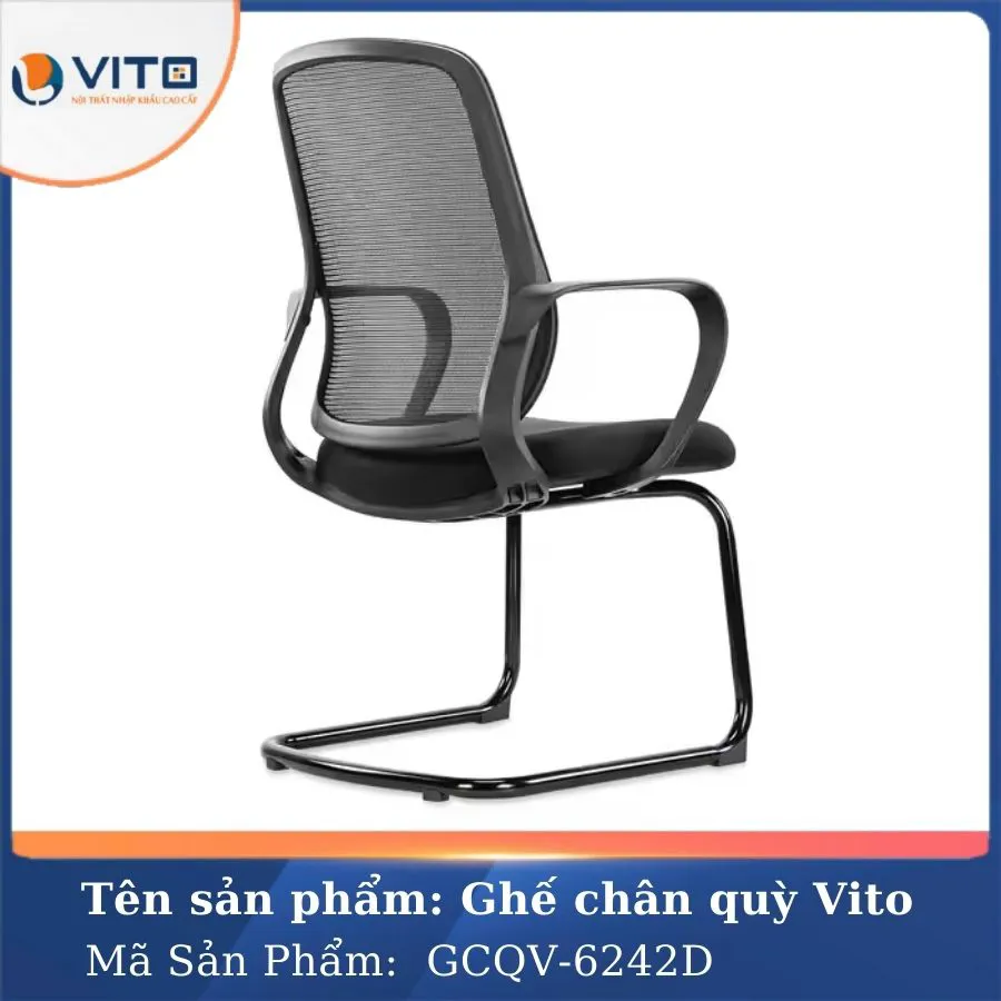 GHẾ CHÂN QUỲ VITO GCQV-6242D 3 Ghế chân quỳ Vito GCQV-6242D - Ảnh 3