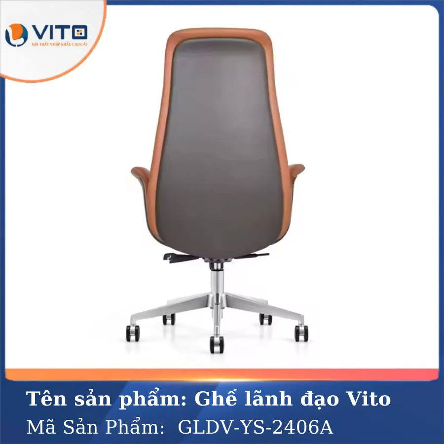 GHẾ LÃNH ĐẠO VITO GLDV-YS-2406A 5 Ghế lãnh đạo Vito GLDV-YS-2406A - Ảnh 5